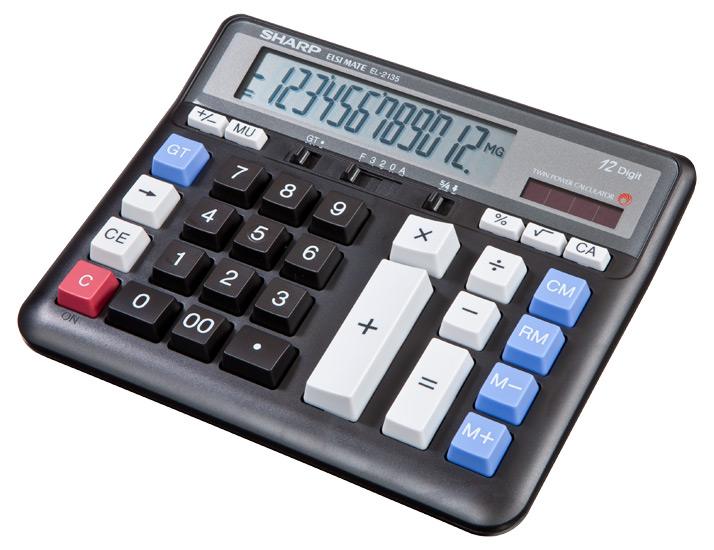 Table Calculator SHARP EL-2135BK