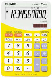 Lauakalkulaator ELM332BYL