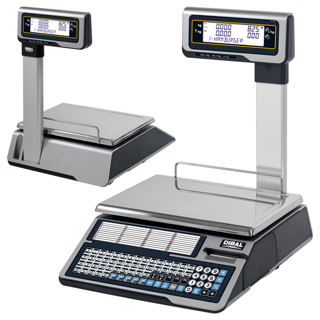 Dibal D500 etiketikaal