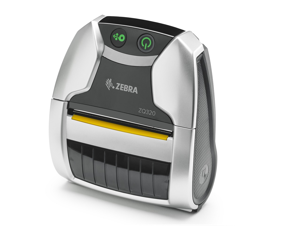 Mobiilne, kaasaskantav etiketiprinter Zebra ZQ320 WiFI/Bluetooth/USB