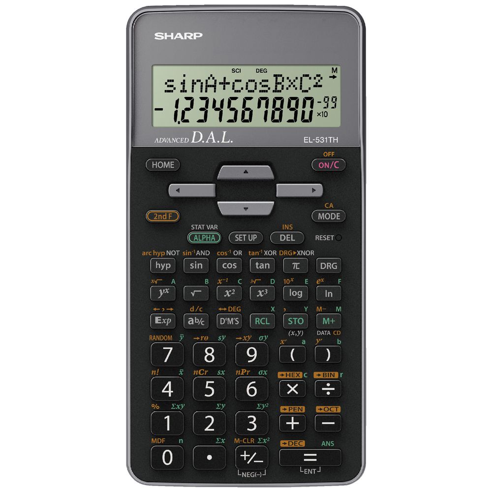 Koolikalkulaator SHARP EL531THGY